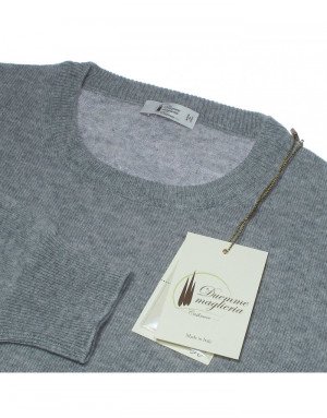 Maglia cashmere uomo girocollo