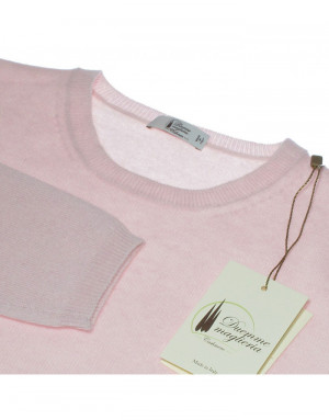 Maglia cashmere donna girocollo