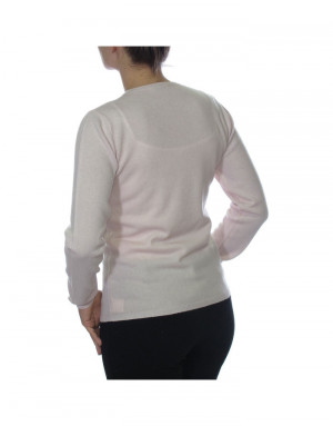 Maglia cashmere donna girocollo