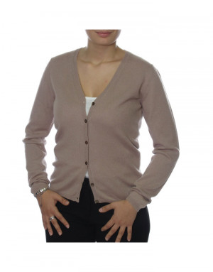 Cardigan cashmere donna