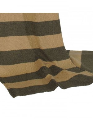 Sciarpa cashmere a righe 