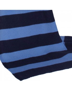 Sciarpa cashmere a righe 