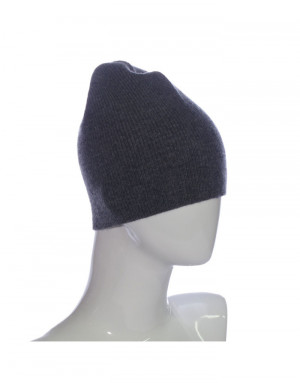 Cappello cashmere a coste