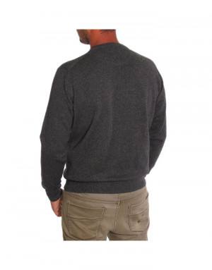 Maglia cashmere uomo girocollo