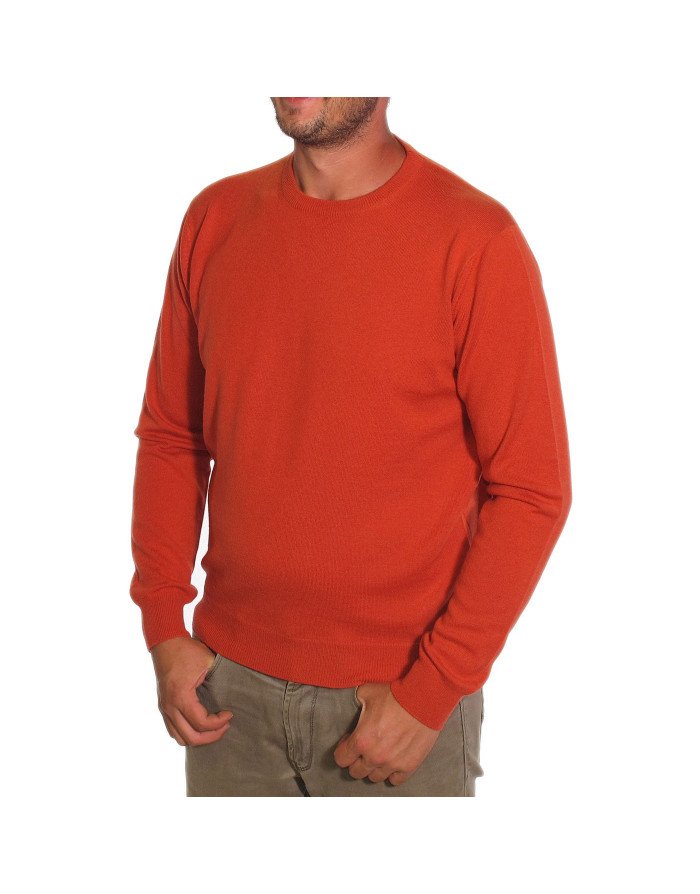 Maglia cashmere uomo girocollo