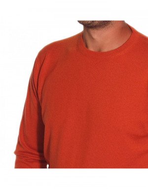 Maglia cashmere uomo girocollo