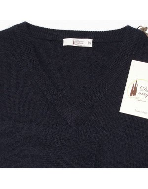 Maglia cashmere uomo maglia a V