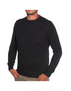 Maglia cashmere uomo girocollo