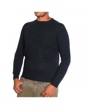 Maglia cashmere uomo girocollo