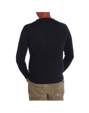 Maglia cashmere uomo girocollo