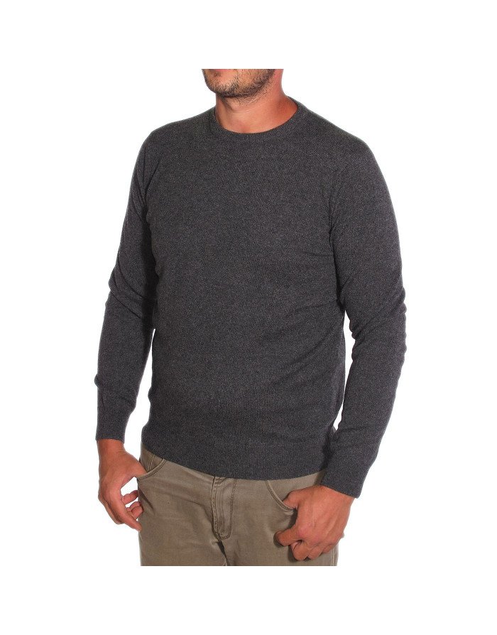 Maglia cashmere uomo girocollo