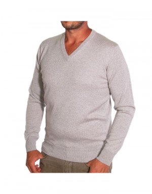 Maglia con scollo a V cashmere