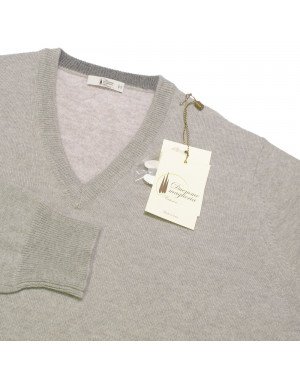 Maglia con scollo a V cashmere