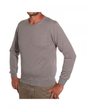 Maglia girocollo cashmere