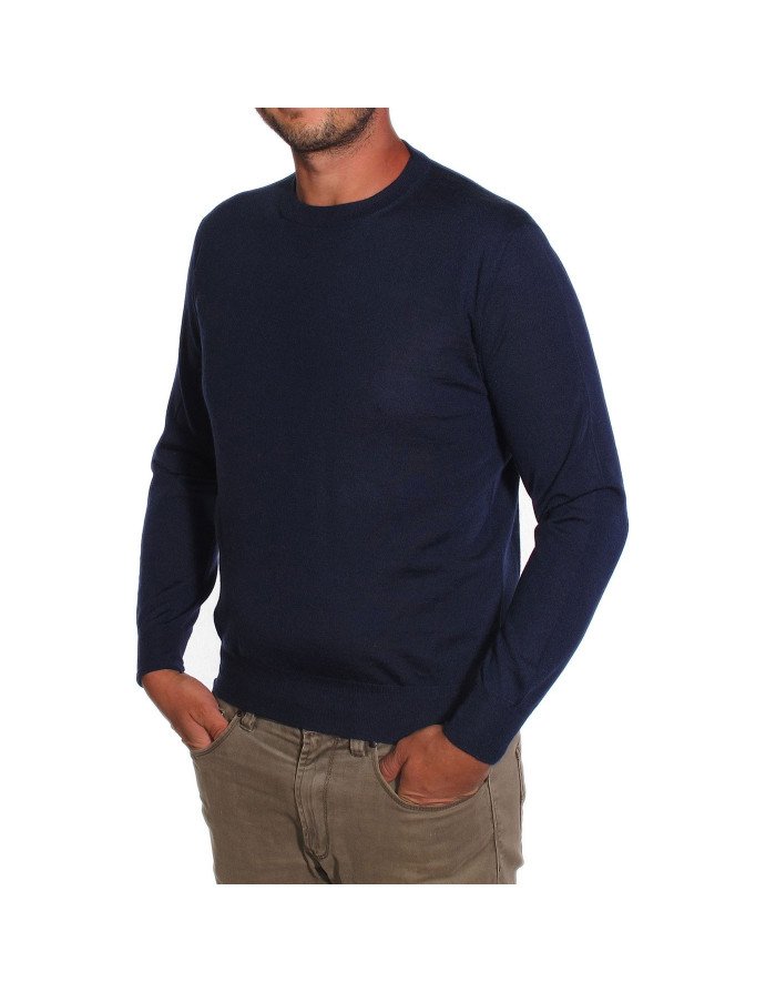 Maglia girocollo cashmere