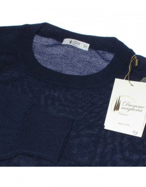 Maglia girocollo cashmere