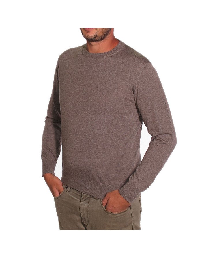 Maglia girocollo cashmere