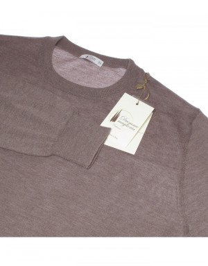 Maglia girocollo cashmere