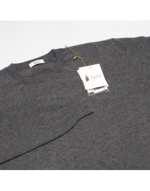 Maglia girocollo cashmere extrafine