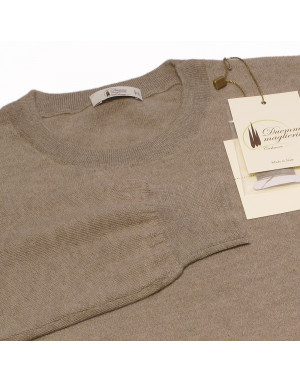 Maglia girocollo cashmere extrafine