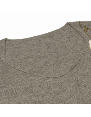 Maglia cashmere donna grigia