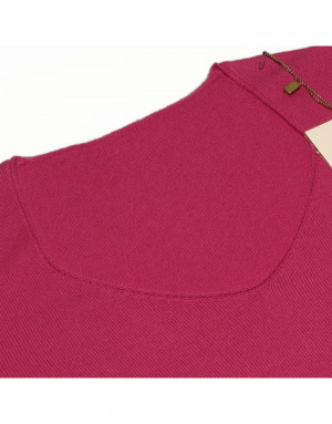 Maglia cashmere donna rosa