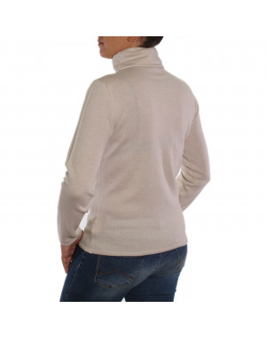 Maglia cashmere donna bianca