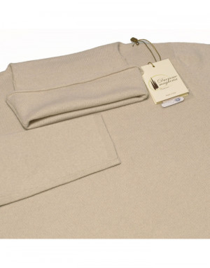 Maglia cashmere donna bianca