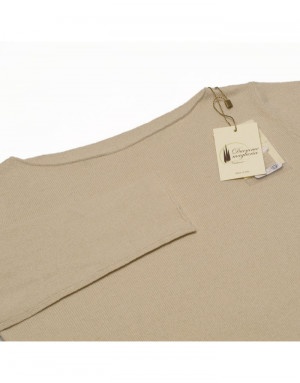 Maglia girocollo cashmere donna