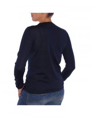 Maglia girocollo cashmere