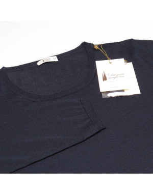 Maglia girocollo cashmere