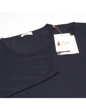 Maglia girocollo cashmere