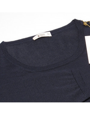 Maglia girocollo cashmere