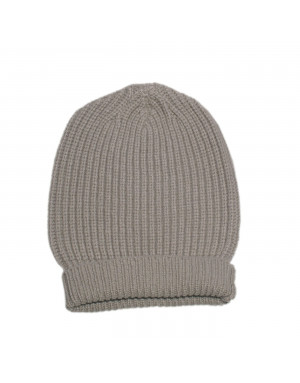 Maglia lupetto zip a righe di cashmere e lana