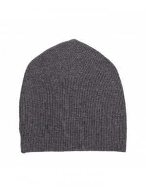 Cappello cashmere a coste