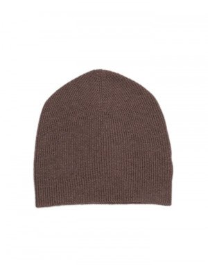 Cappello cashmere a coste