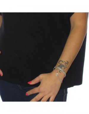 Poncho cappa di cashmere nero