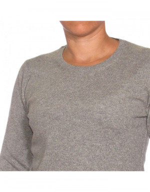 Maglia girocollo cashmere donna