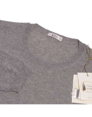 Maglia girocollo cashmere donna