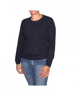 Maglia girocollo cashmere donna