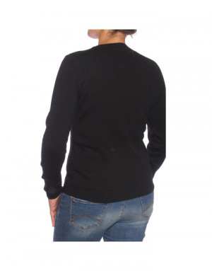 Maglia girocollo cashmere donna