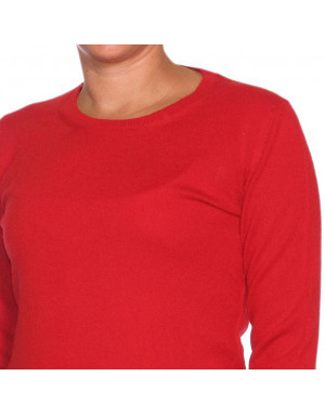 Maglia girocollo cashmere donna