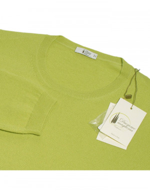 Maglia girocollo cashmere donna