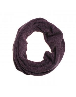 Scaldacollo sciarpa cashmere uomo donna colore viola