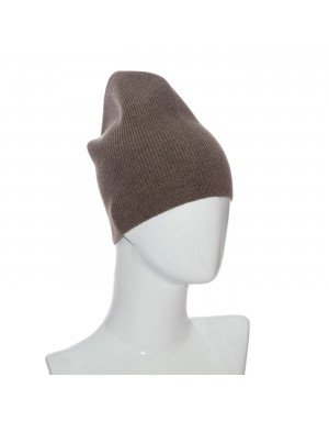 Cappello cashmere a coste