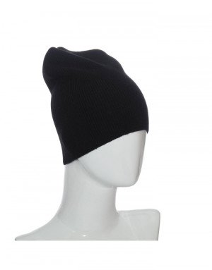 Cappello cashmere a coste