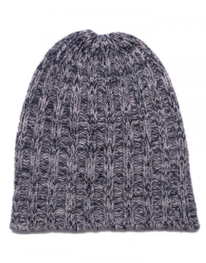 Cappello cashmere a coste