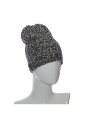 Cappello cashmere a coste