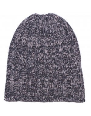 Cappello cashmere a coste