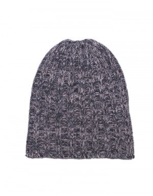 Cappello cashmere a coste